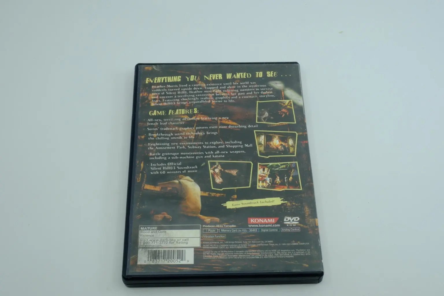Silent Hill 3 – Complete in Box RetroGate - Your Gateway to Classic Gaming