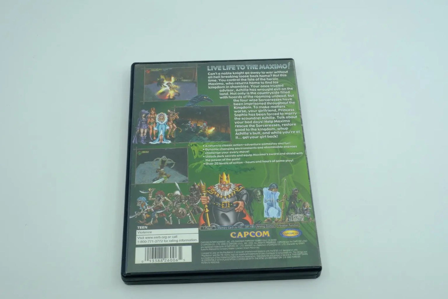 Maximo: Ghosts to Glory – Complete in Box RetroGate - Your Gateway to Classic Gaming