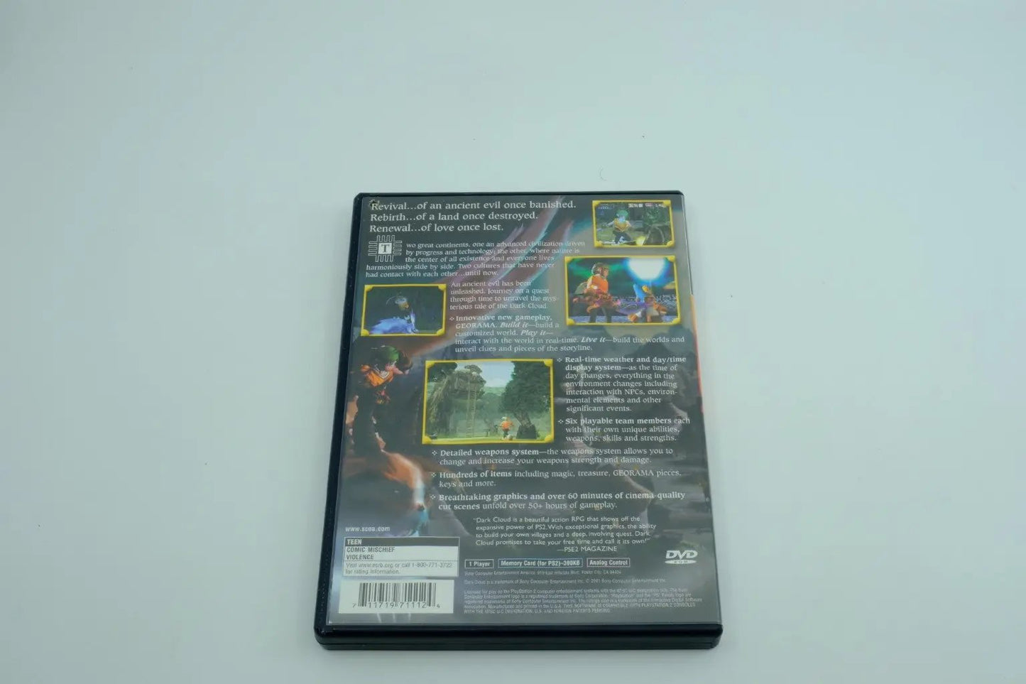 Dark Cloud – Complete in Box RetroGate - Your Gateway to Classic Gaming