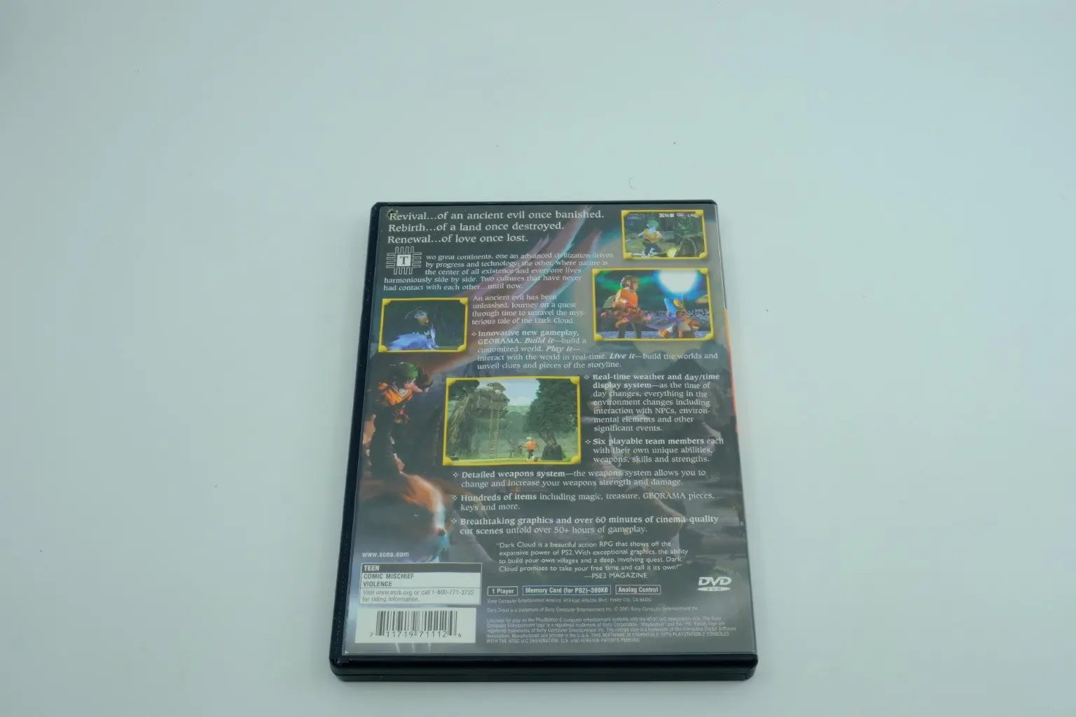 Dark Cloud – Complete in Box RetroGate - Your Gateway to Classic Gaming
