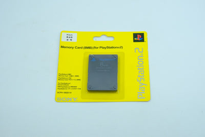 Sony PlayStation 2 Memory Card 8MB – Black – Sealed