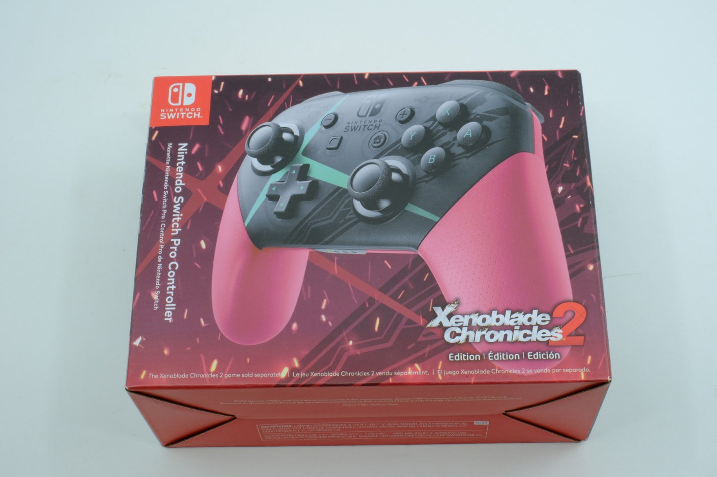 Nintendo Switch Pro Controller – Xenoblade Chronicles 2 Edition – Bran New