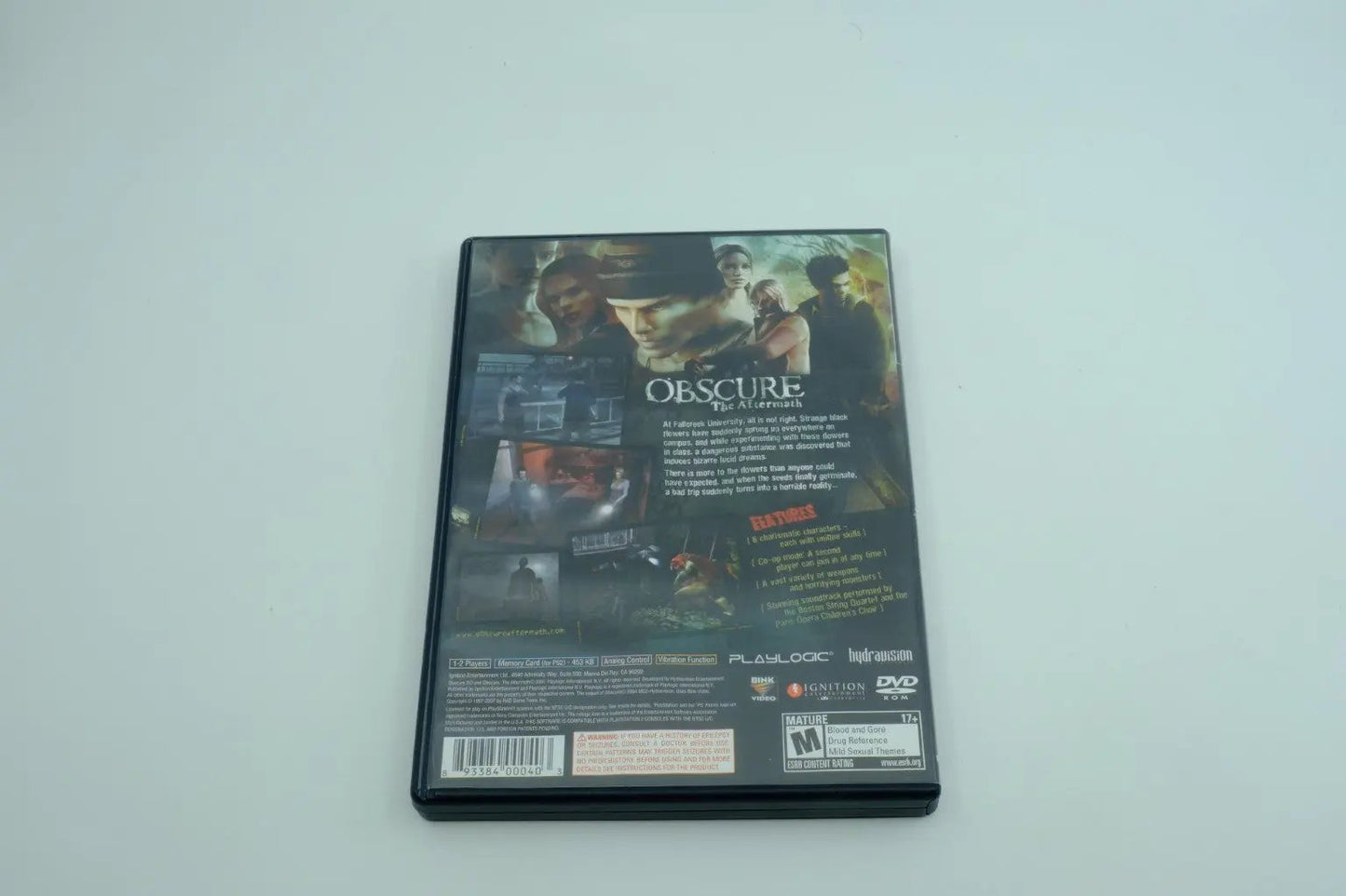 Obscure: The Aftermath – Complete in Box RetroGate - Your Gateway to Classic Gaming