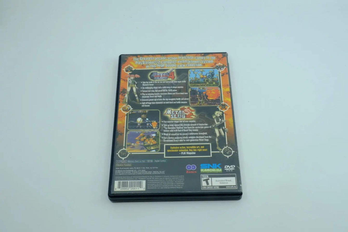 Metal Slug 4 & 5 – Complete in Box RetroGate - Your Gateway to Classic Gaming