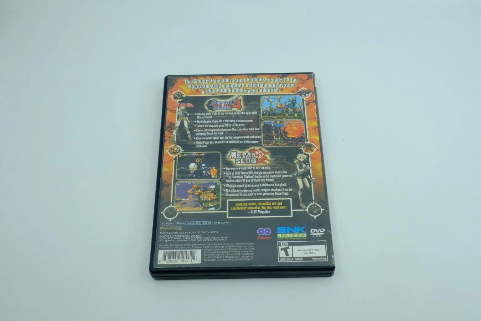 Metal Slug 4 & 5 – Complete in Box RetroGate - Your Gateway to Classic Gaming