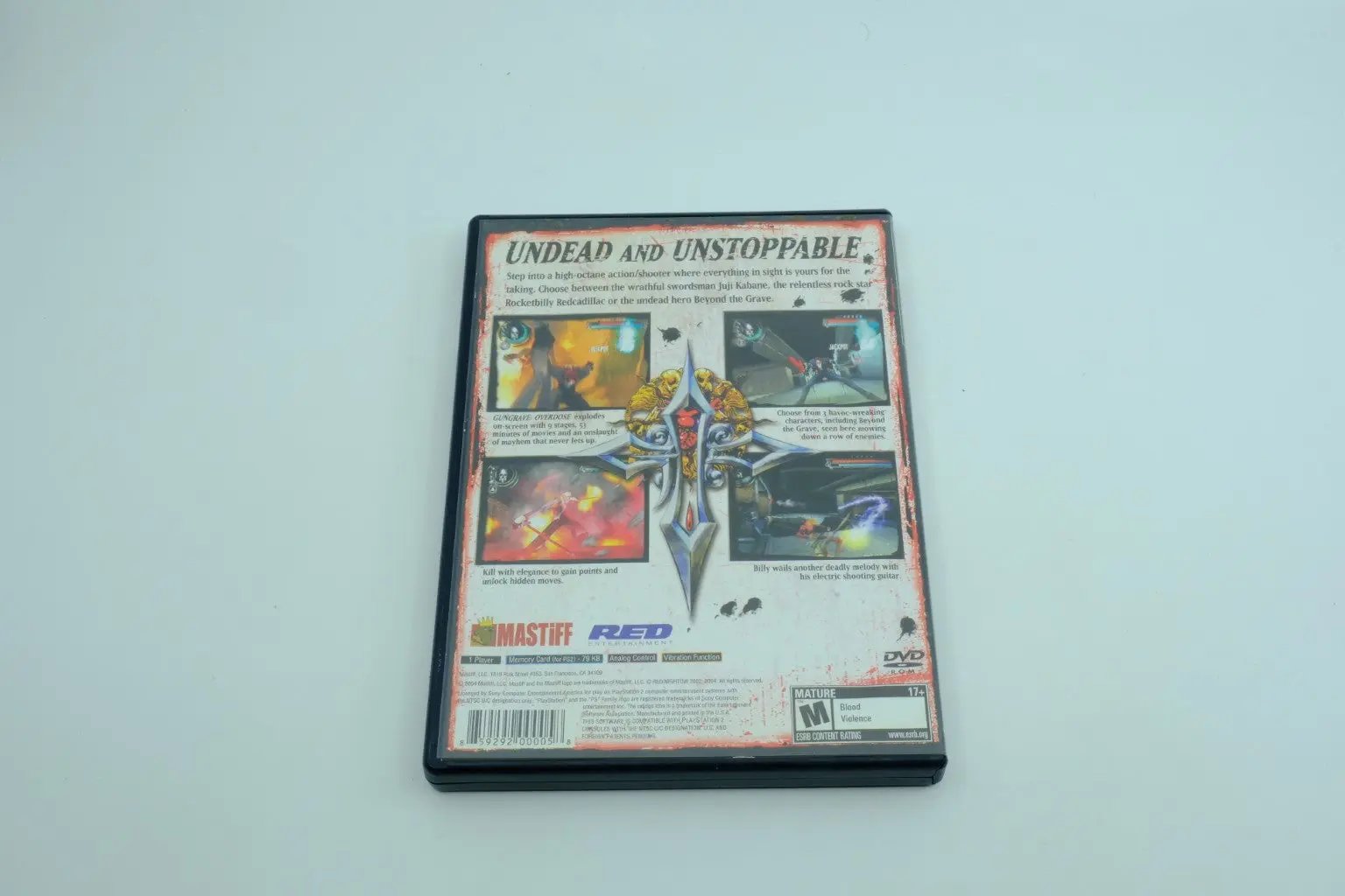 Gungrave: Overdose – Complete in Box RetroGate - Your Gateway to Classic Gaming