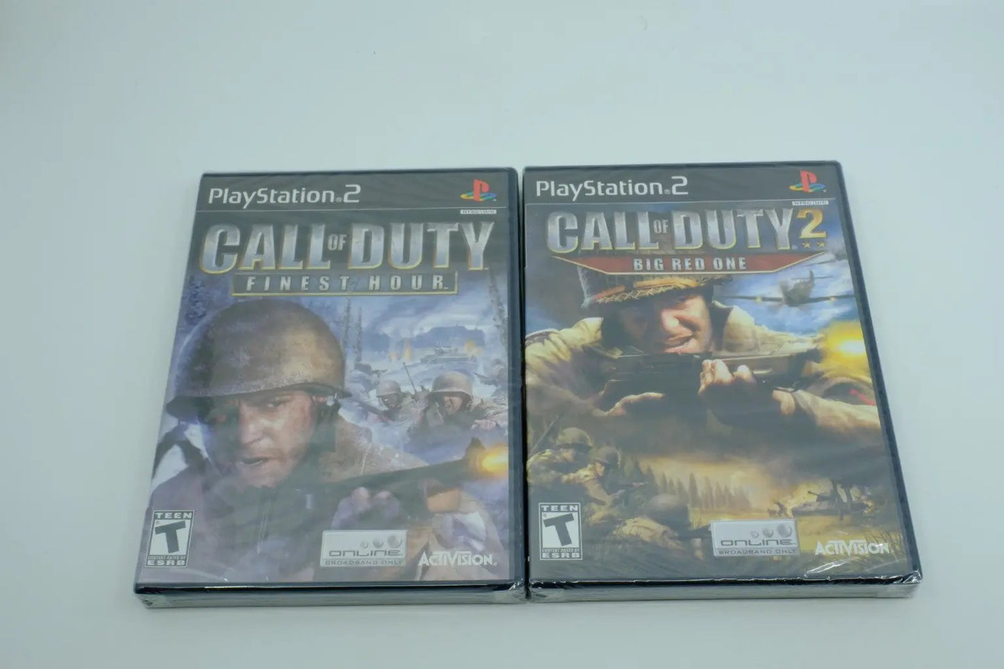 Call of Duty: Legacy (PlayStation 2) – Complete in Box (CIB, Bundle – Both Games Sealed) RetroGate - Your Gateway to Classic Gaming