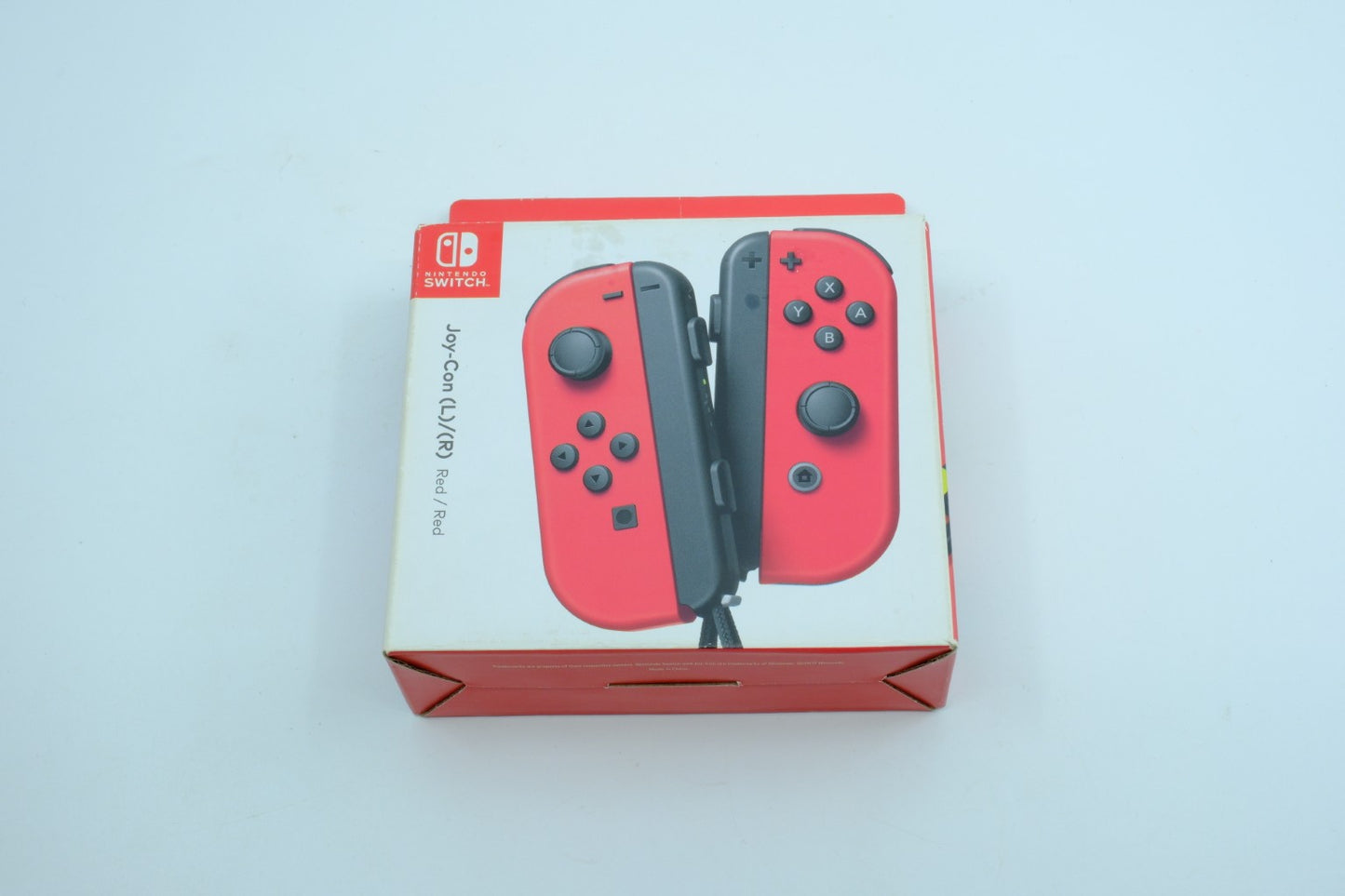 Nintendo Switch Joy-Con (L)/(R) Red/Red – Complete in Box ( Untested )