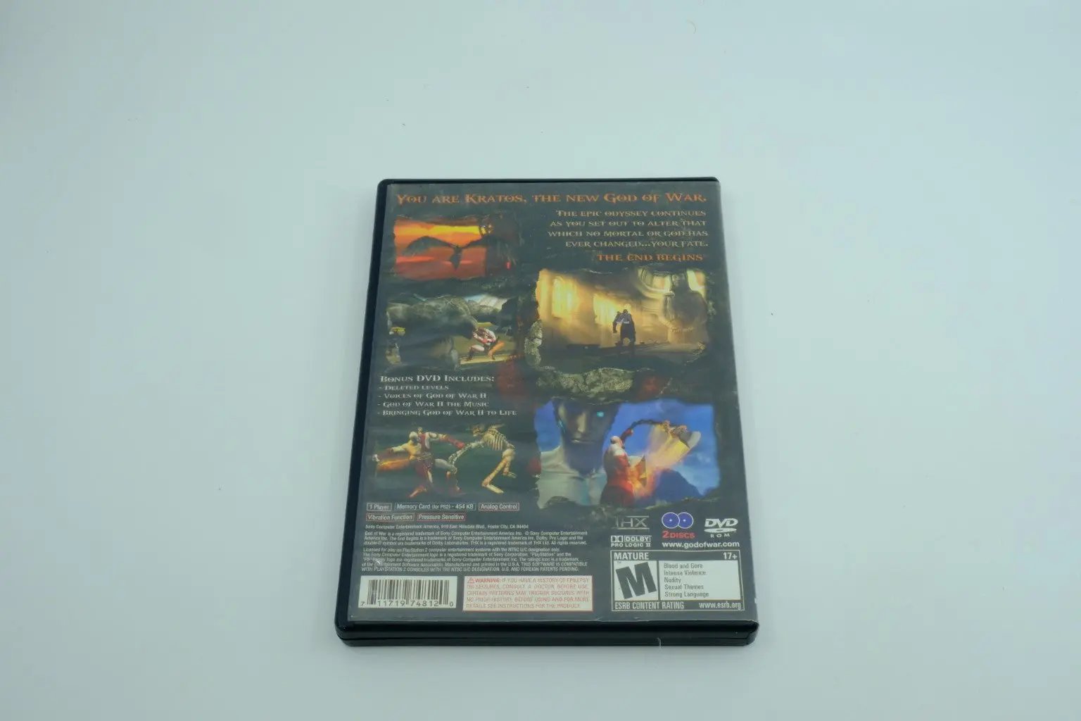 God of War 2 – Complete in Box RetroGate - Your Gateway to Classic Gaming