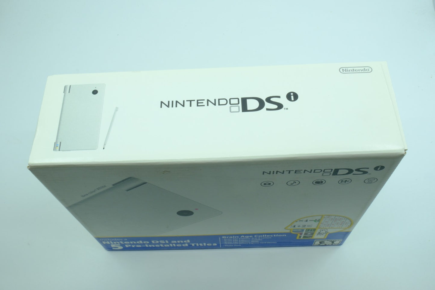 Nintendo DSi White Console – Brain Age Collection Bundle – Brand New Sealed