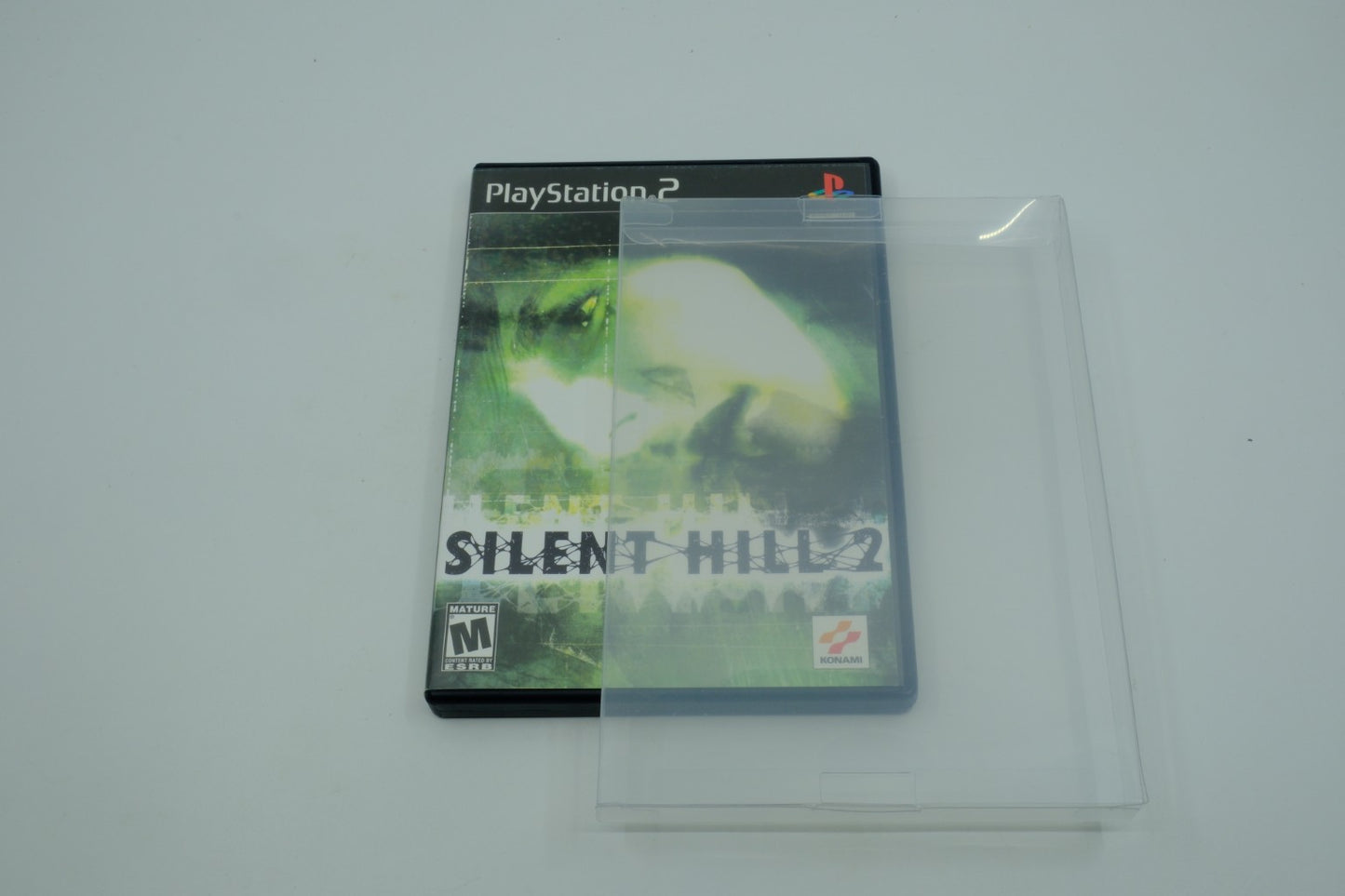 PS2 Game Case Clear Protective Box Protector Sleeve Case