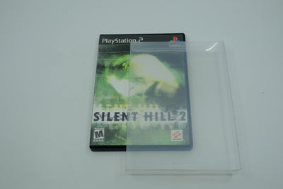 PS2 Game Case Clear Protective Box Protector Sleeve Case