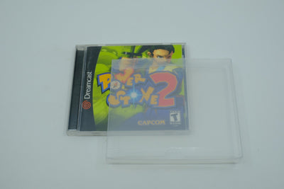 Dreamcast Game Case Clear Protective Box Protector Sleeve Case