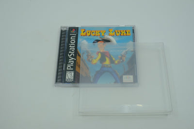 PlayStation 1 Game Case Clear Protective Box Protector Sleeve Case