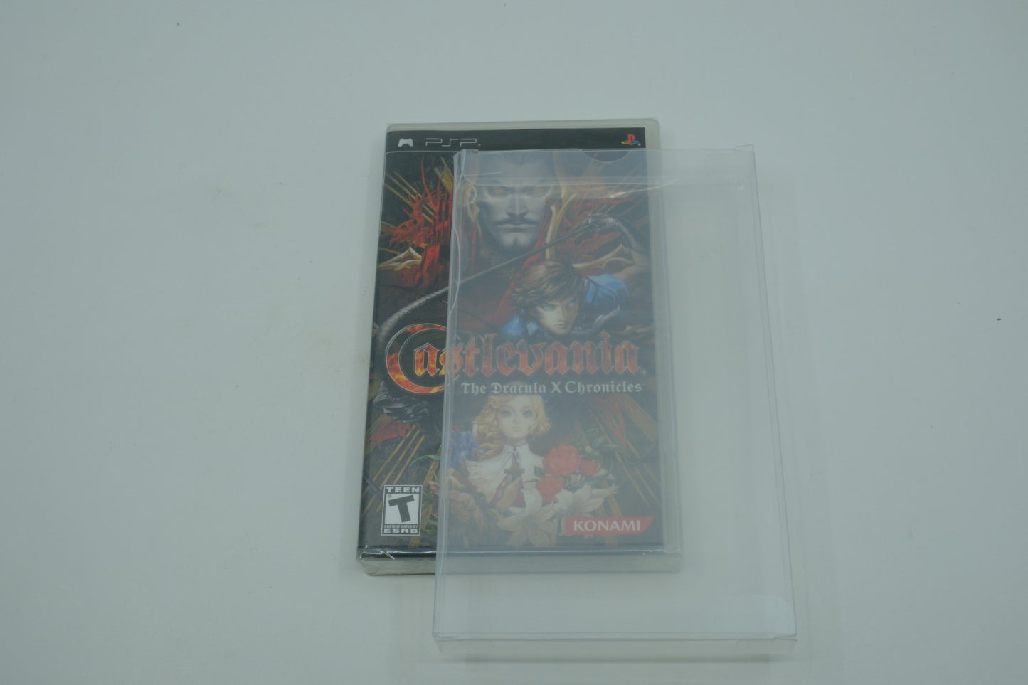 Sony PSP Game Case Clear Protective Box Protector Sleeve Case