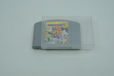 Nintendo 64 N64 Cartridge Clear Protective Box Protector Sleeve Case
