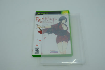Original Xbox Game Case Clear Protective Box Protector Sleeve Case