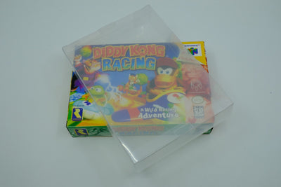 Nintendo 64 N64 Game Box Clear Protective Box Protector Sleeve Case