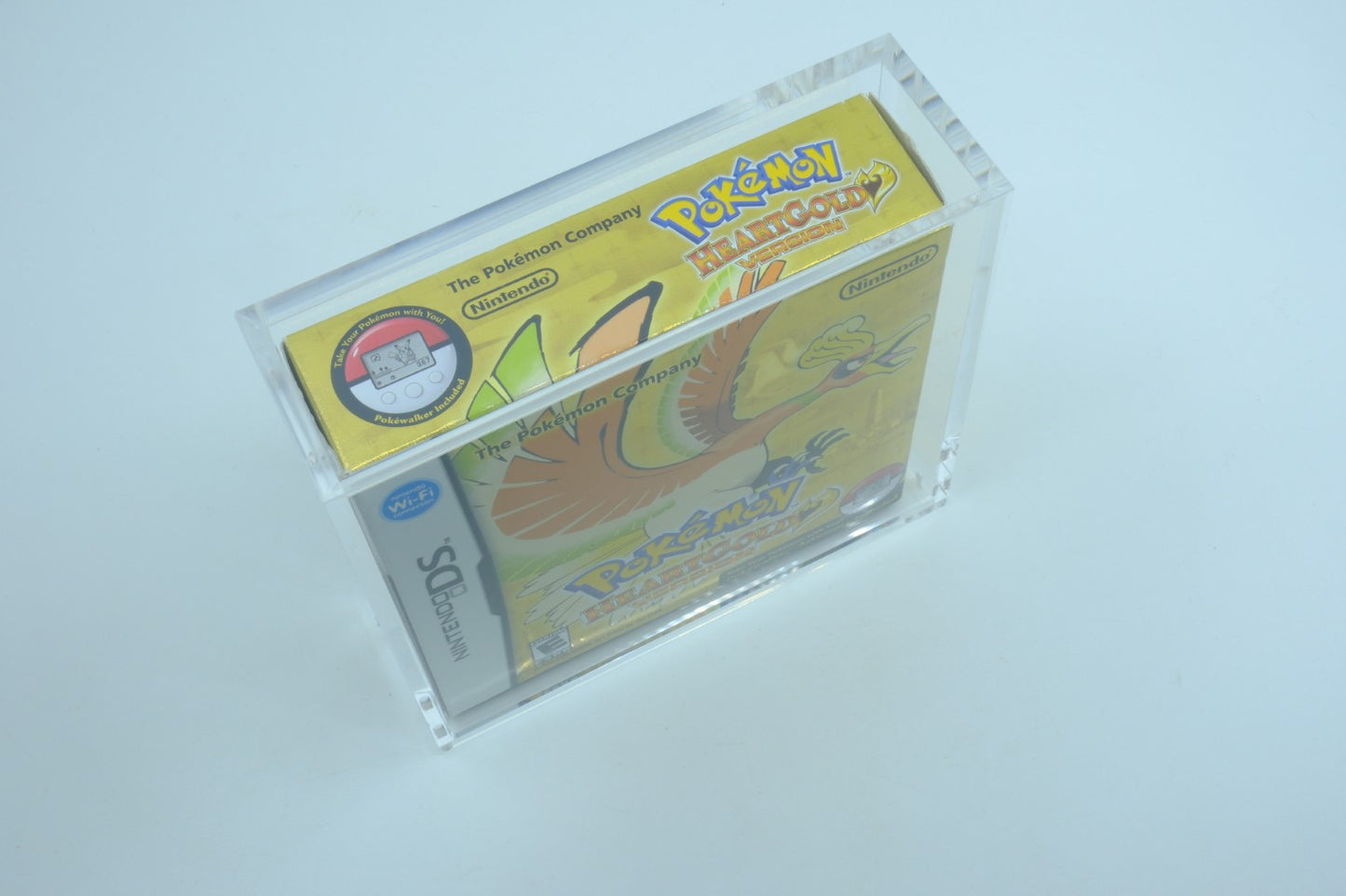 Pokemon HeartGold & SoulSilver Nintendo DS Big Box Acrylic Protection Display Case