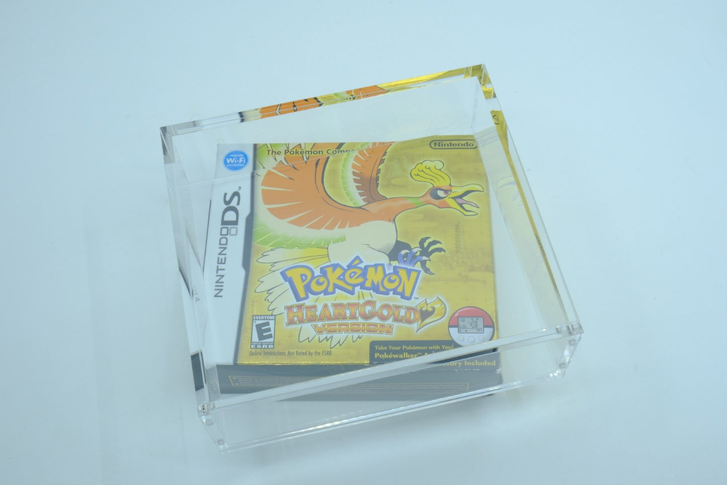 Pokemon HeartGold & SoulSilver Nintendo DS Big Box Acrylic Protection Display Case