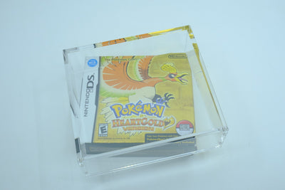 Pokemon HeartGold & SoulSilver Nintendo DS Big Box Acrylic Protection Display Case