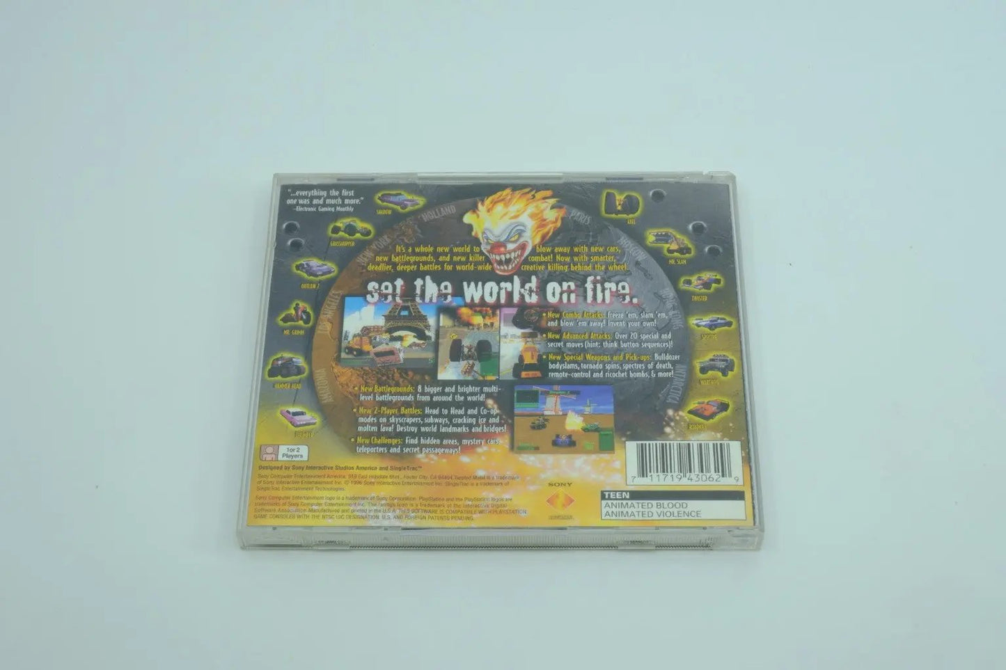 Twisted Metal 2 – Complete in Box RetroGate - Your Gateway to Classic Gaming