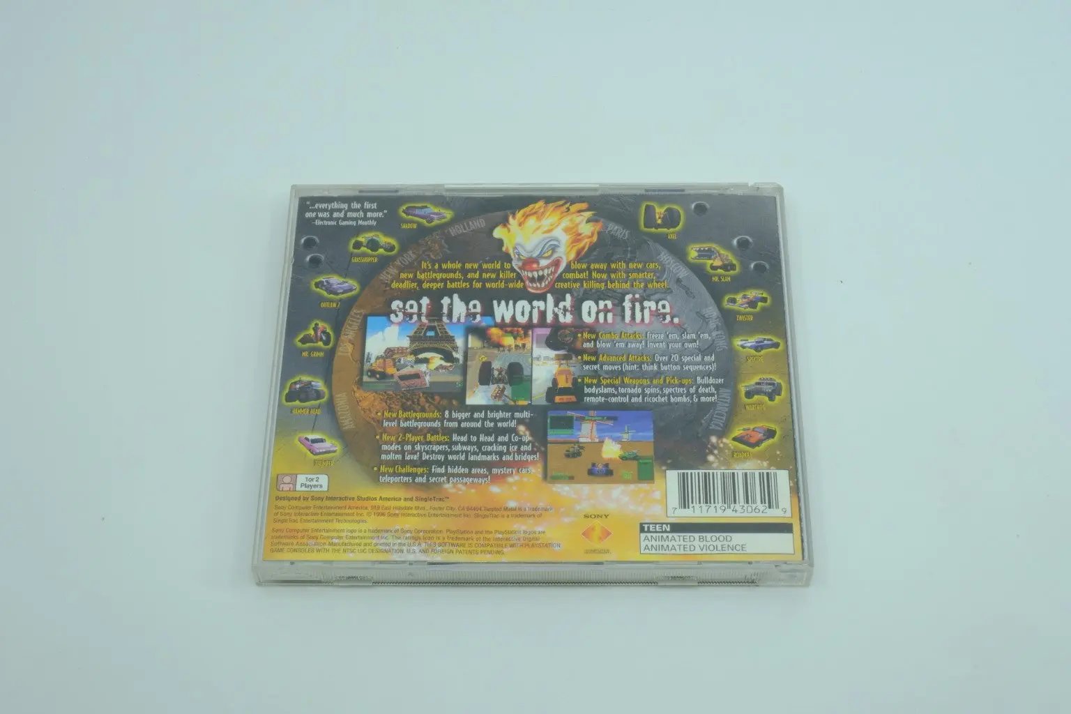 Twisted Metal 2 – Complete in Box RetroGate - Your Gateway to Classic Gaming