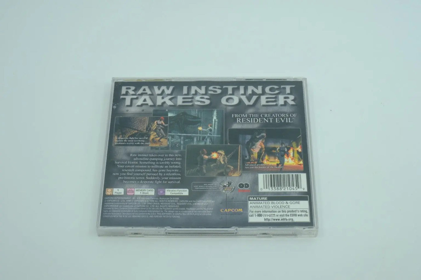 Dino Crisis – Complete in Box RetroGate - Your Gateway to Classic Gaming