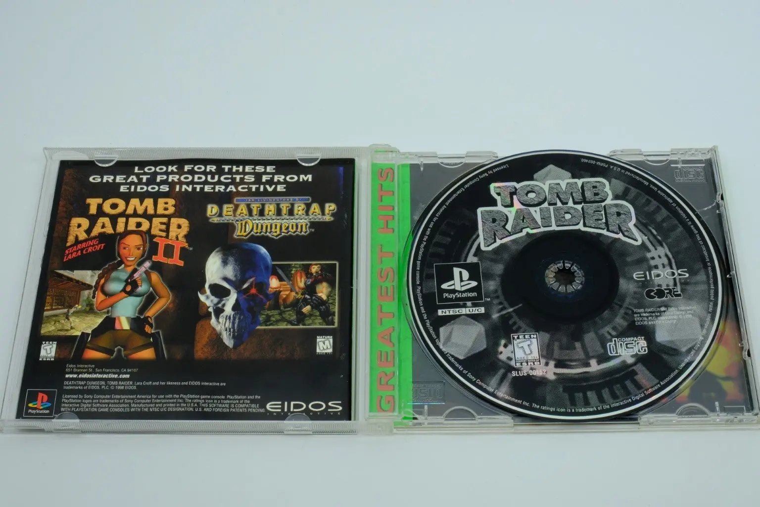Tomb Raider – Complete in Box - Greatest Hits RetroGate - Your Gateway to Classic Gaming