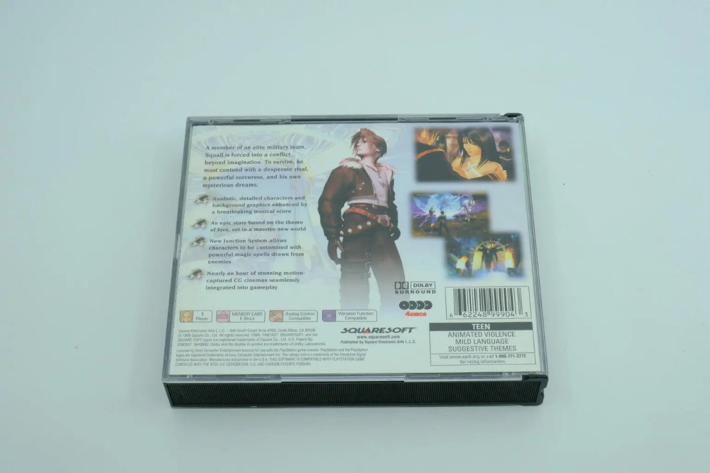Final Fantasy VIII – Complete in Box – Greatest Hits RetroGate - Your Gateway to Classic Gaming