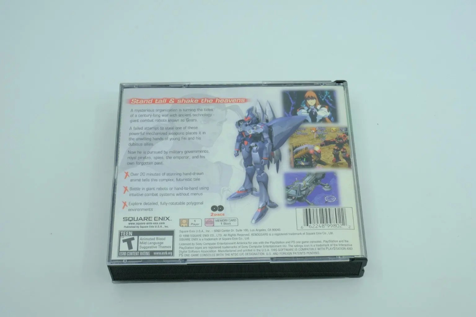 Xenogears – Complete in Box – Greatest Hits RetroGate - Your Gateway to Classic Gaming