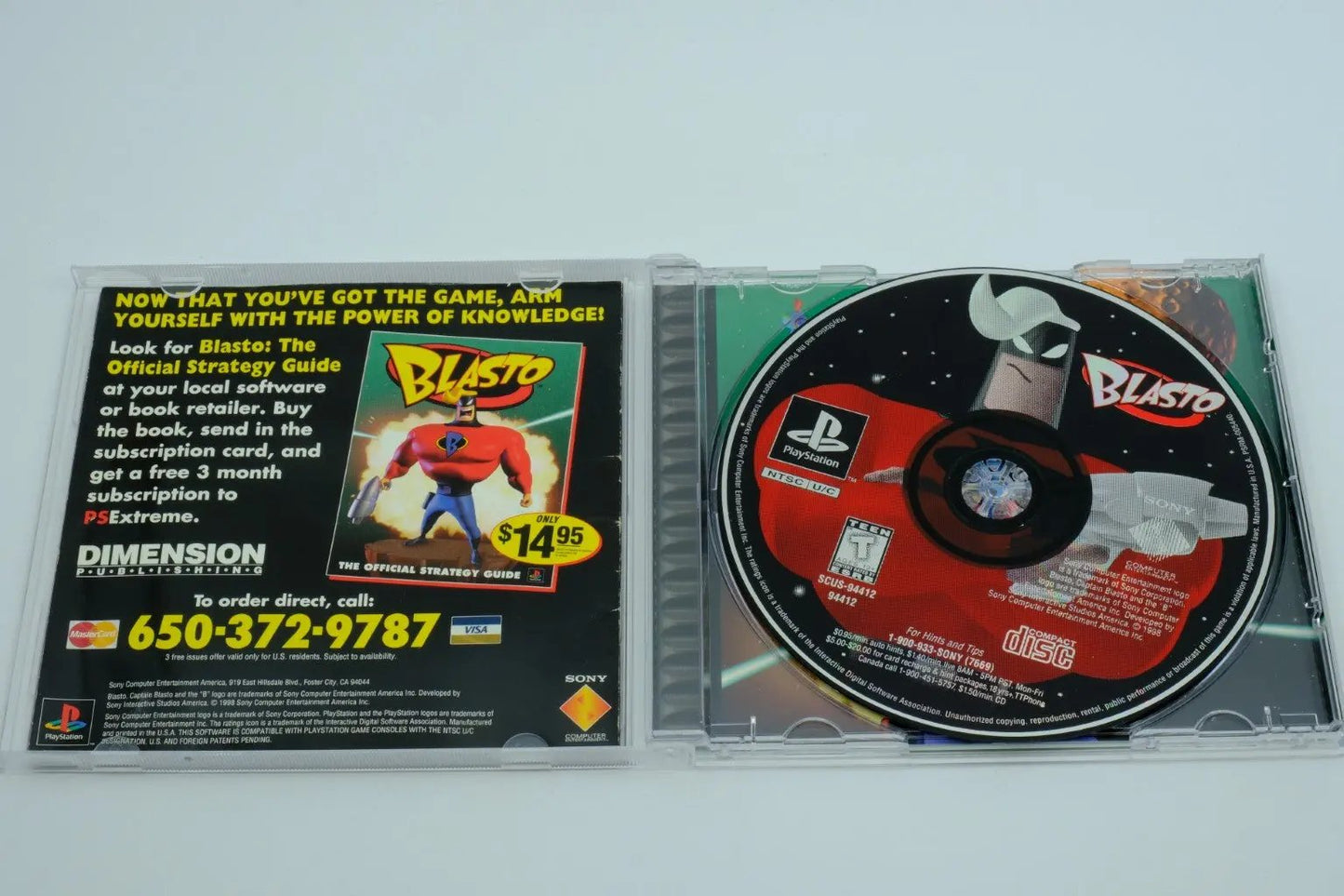 Blasto – Complete in Box RetroGate - Your Gateway to Classic Gaming