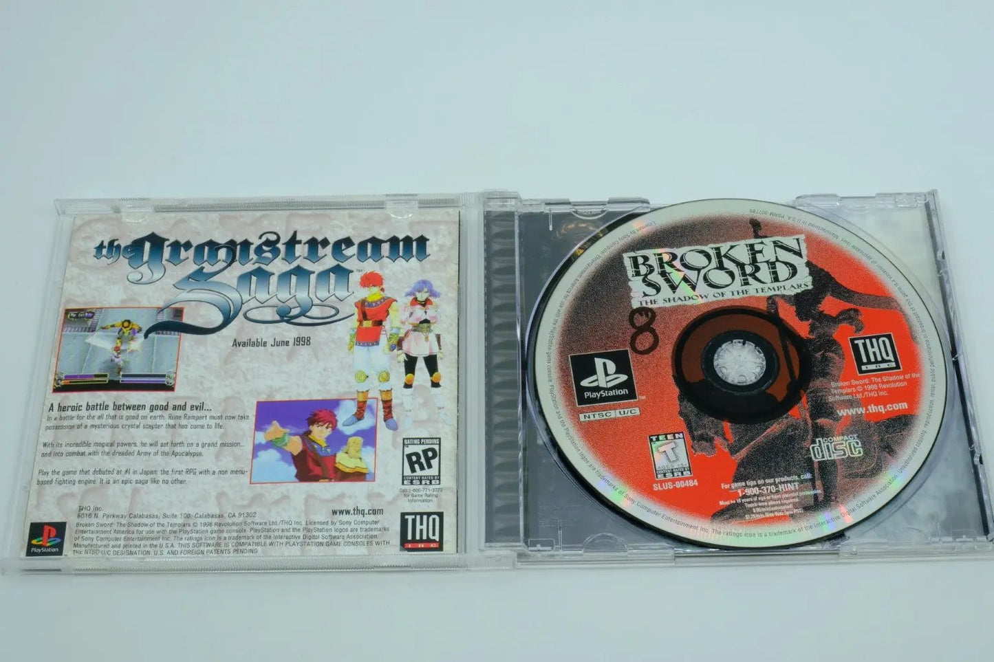 Broken Sword: The Shadow of the Templars – Complete in Box RetroGate - Your Gateway to Classic Gaming