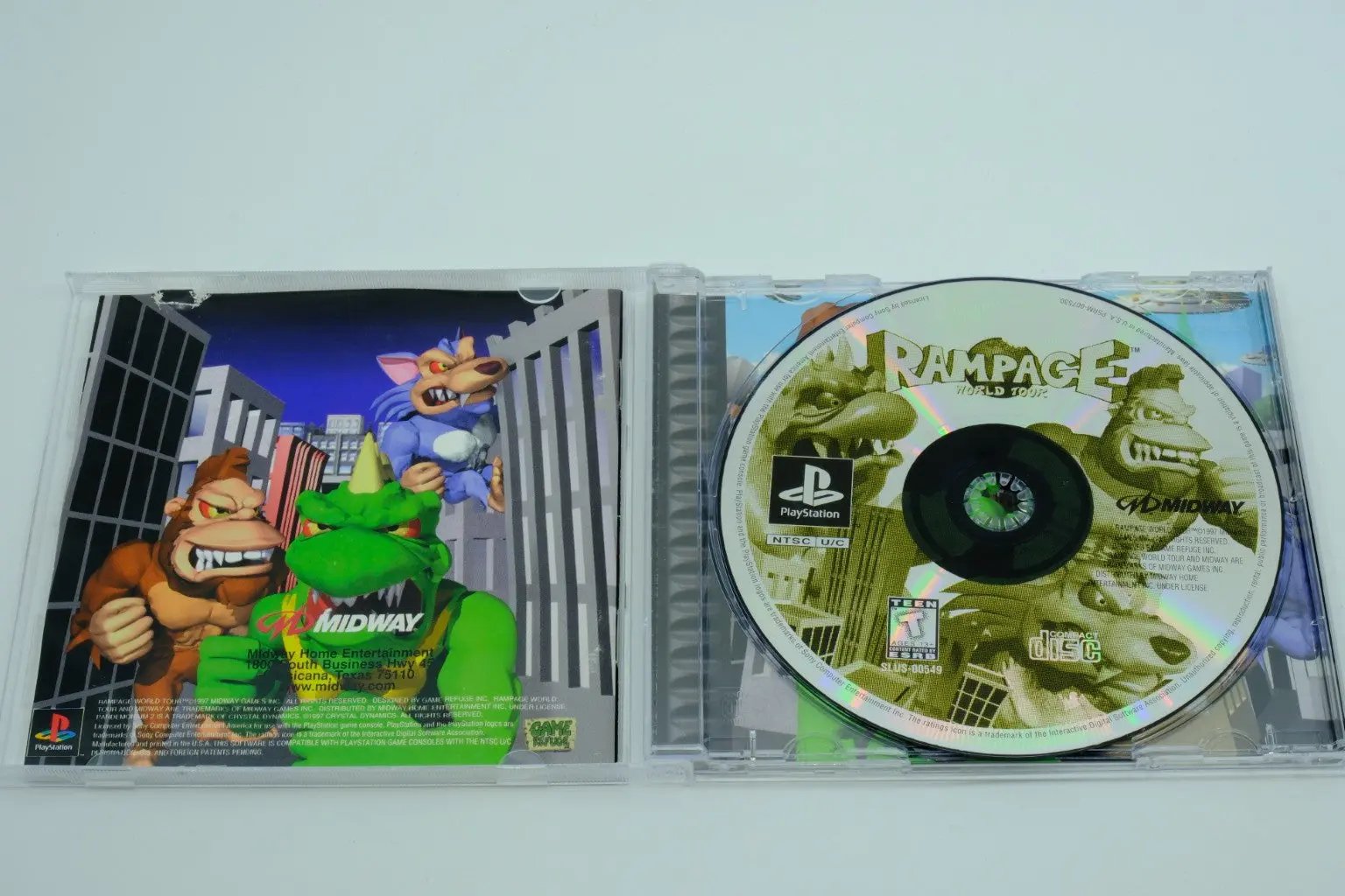 Rampage World Tour – Complete in Box RetroGate - Your Gateway to Classic Gaming
