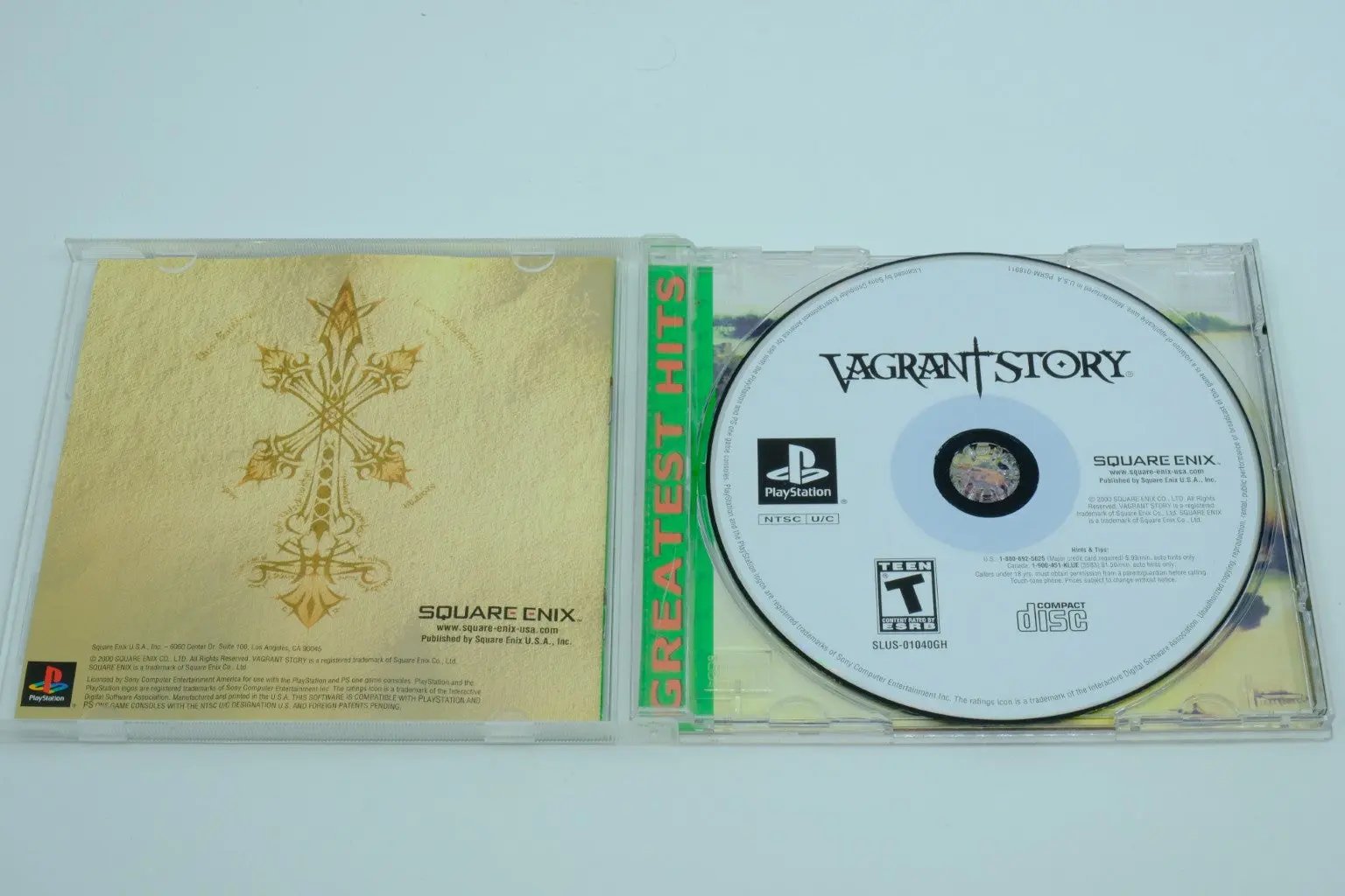 Vagrant Story – Complete in Box [Greatest Hits] RetroGate - Your Gateway to Classic Gaming