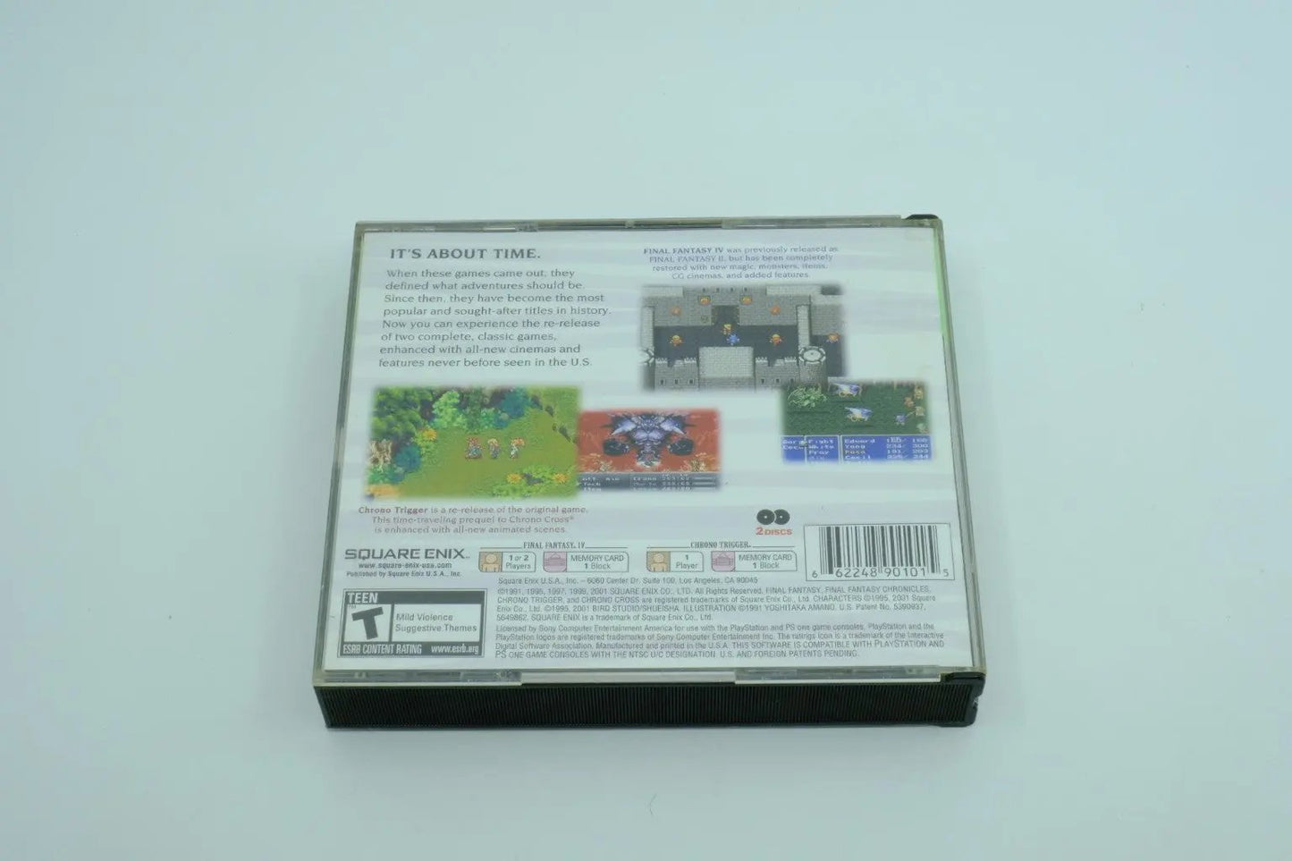 Final Fantasy Chronicles – Complete in Box – Greatest Hits RetroGate - Your Gateway to Classic Gaming