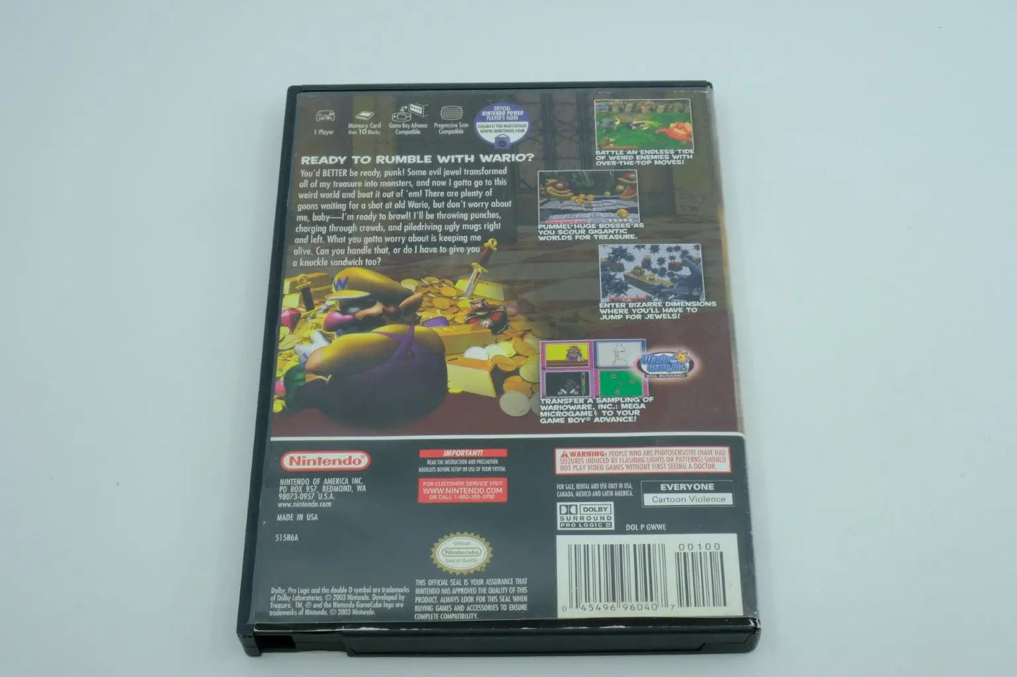 Wario World – Complete in Box RetroGate - Your Gateway to Classic Gaming