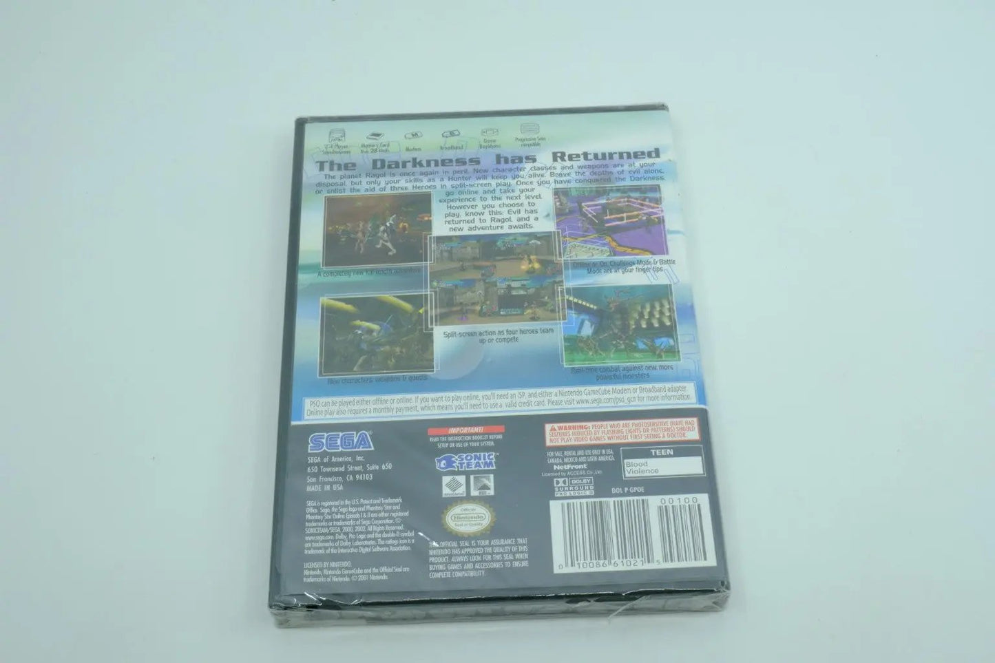 Phantasy Star Online Episode I & II – Factory Sealed RetroGate - Your Gateway to Classic Gaming