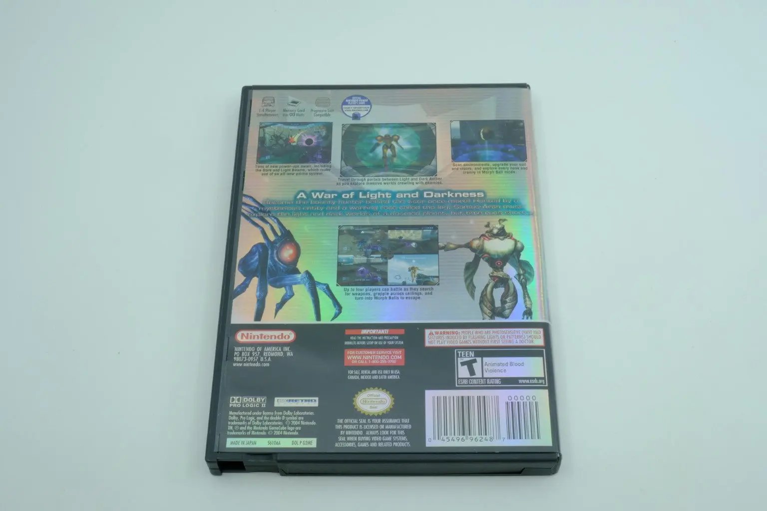 Metroid Prime 2: Echoes – Complete in Box RetroGate - Your Gateway to Classic Gaming