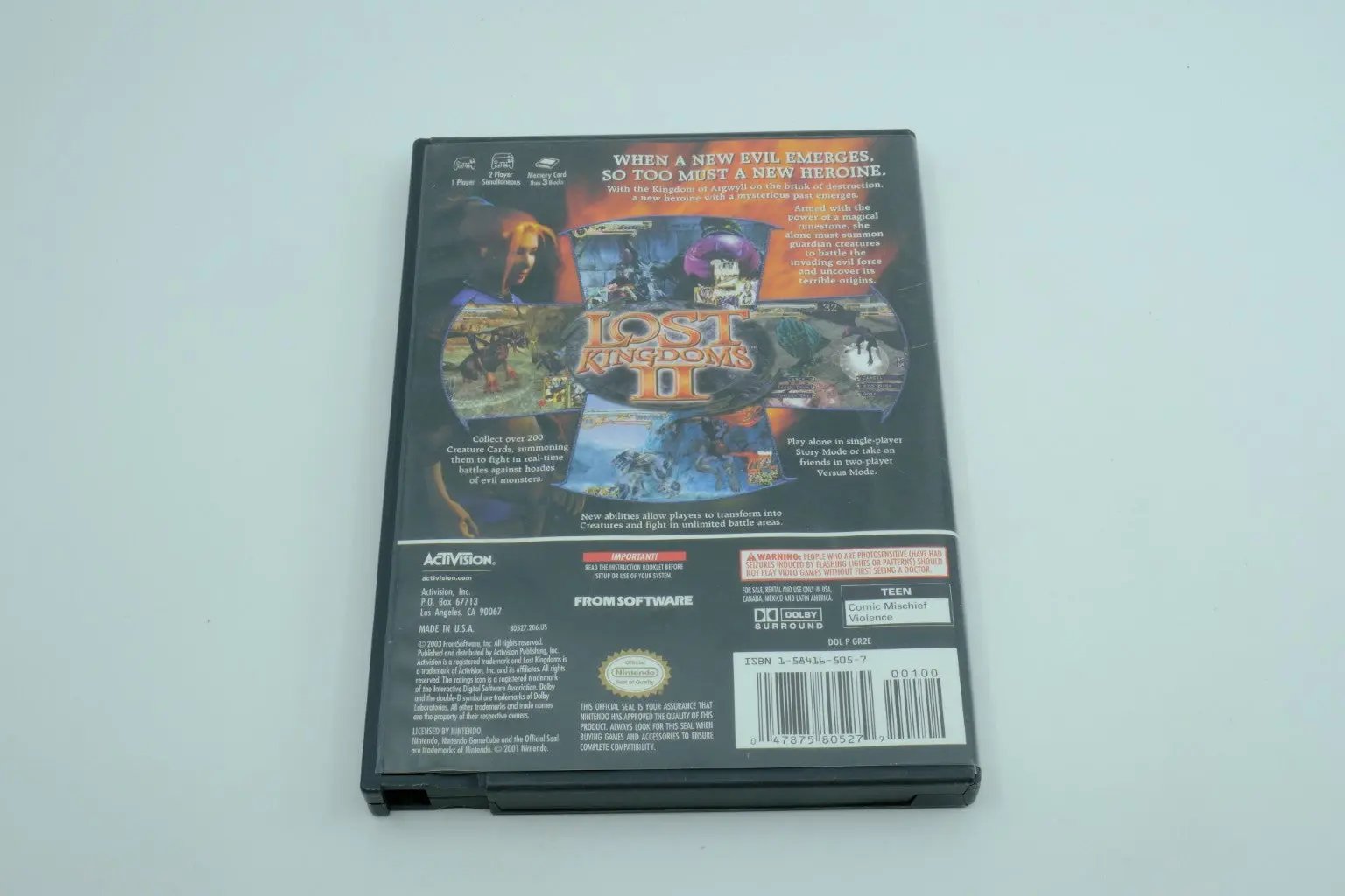 Lost Kingdoms 2 – Complete in Box RetroGate - Your Gateway to Classic Gaming