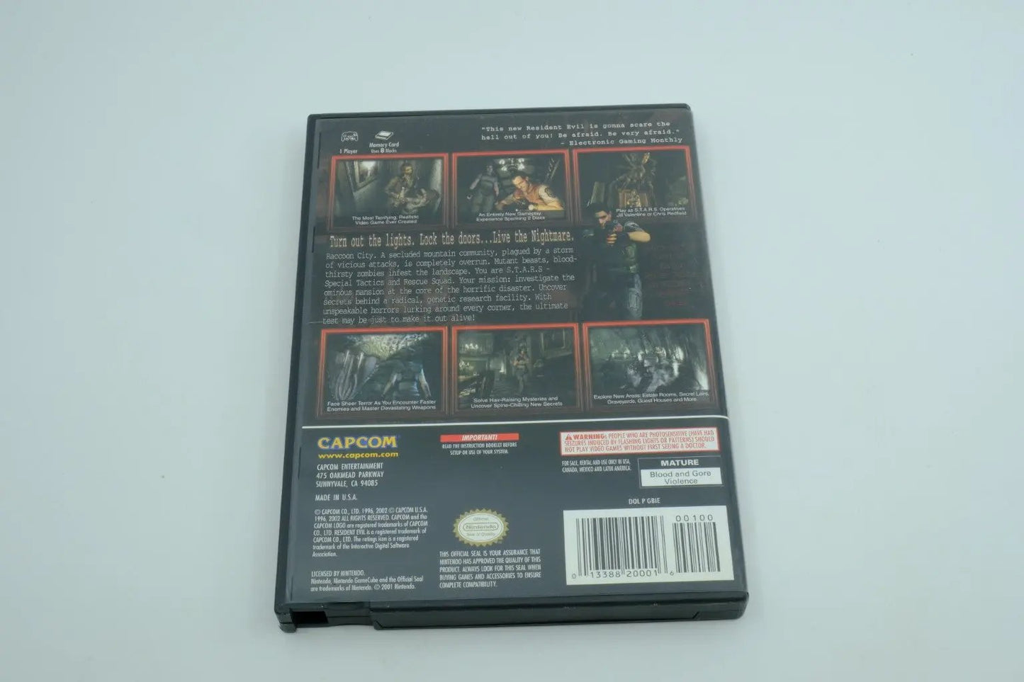 Resident Evil – Complete in Box RetroGate - Your Gateway to Classic Gaming