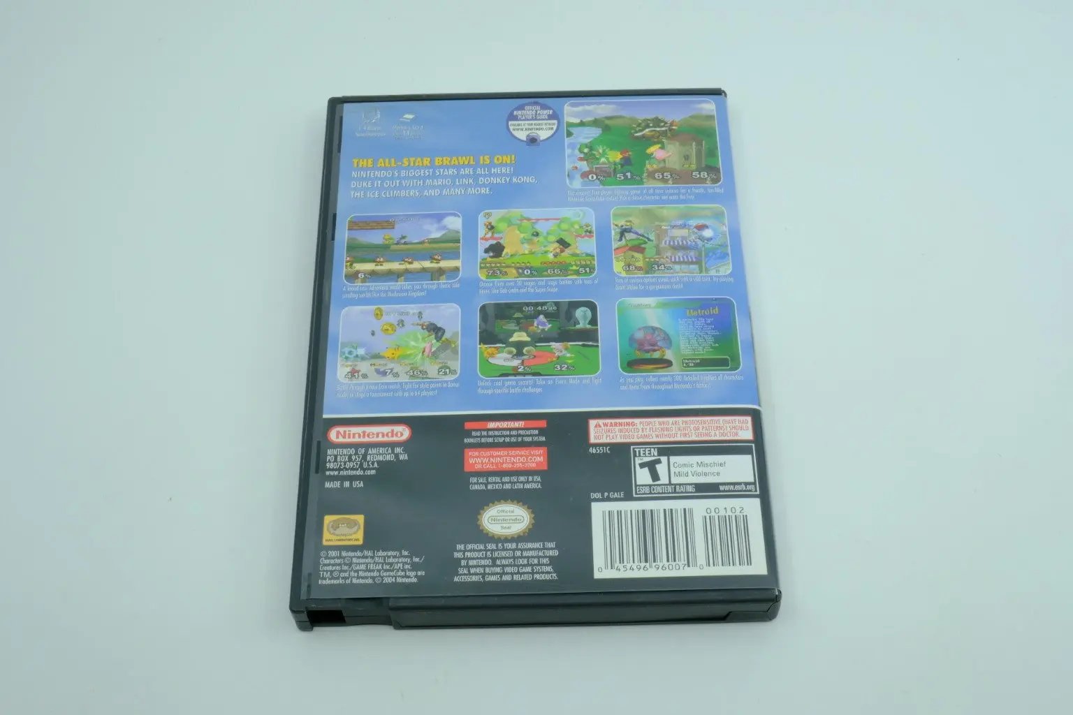 Super Smash Bros. Melee – Complete in Box RetroGate - Your Gateway to Classic Gaming