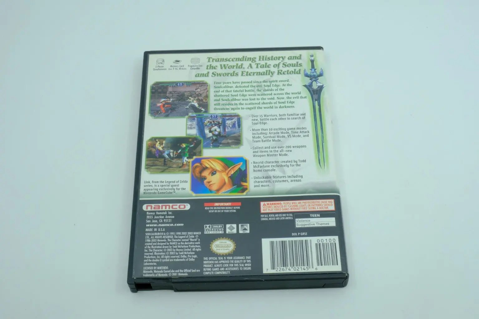 Soulcalibur 2 – Complete in Box RetroGate - Your Gateway to Classic Gaming