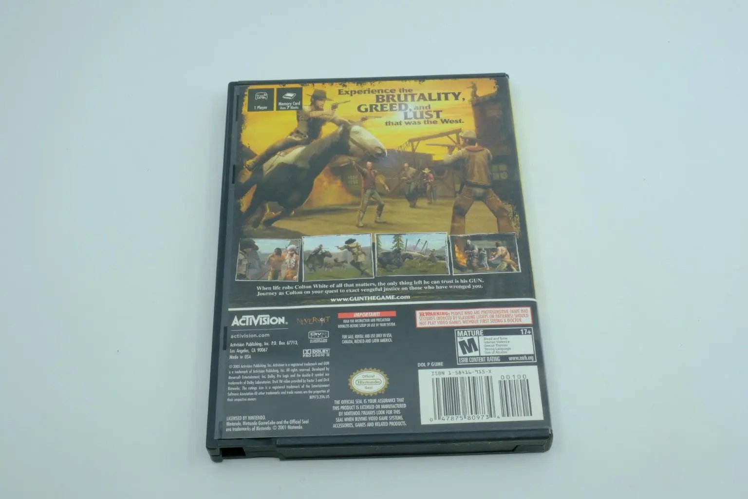 GUN – Complete in Box RetroGate - Your Gateway to Classic Gaming