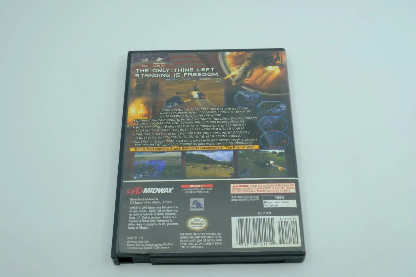 Fire Blade – Complete in Box RetroGate - Your Gateway to Classic Gaming