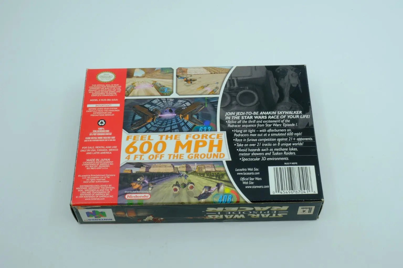 Star Wars Episode I: Racer – Complete in Box RetroGate - Your Gateway to Classic Gaming