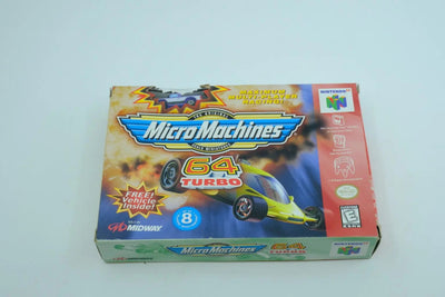 Micro Machines 64 Turbo – Complete in Box ( CAR INCLUDED ) RetroGate - Your Gateway to Classic Gaming