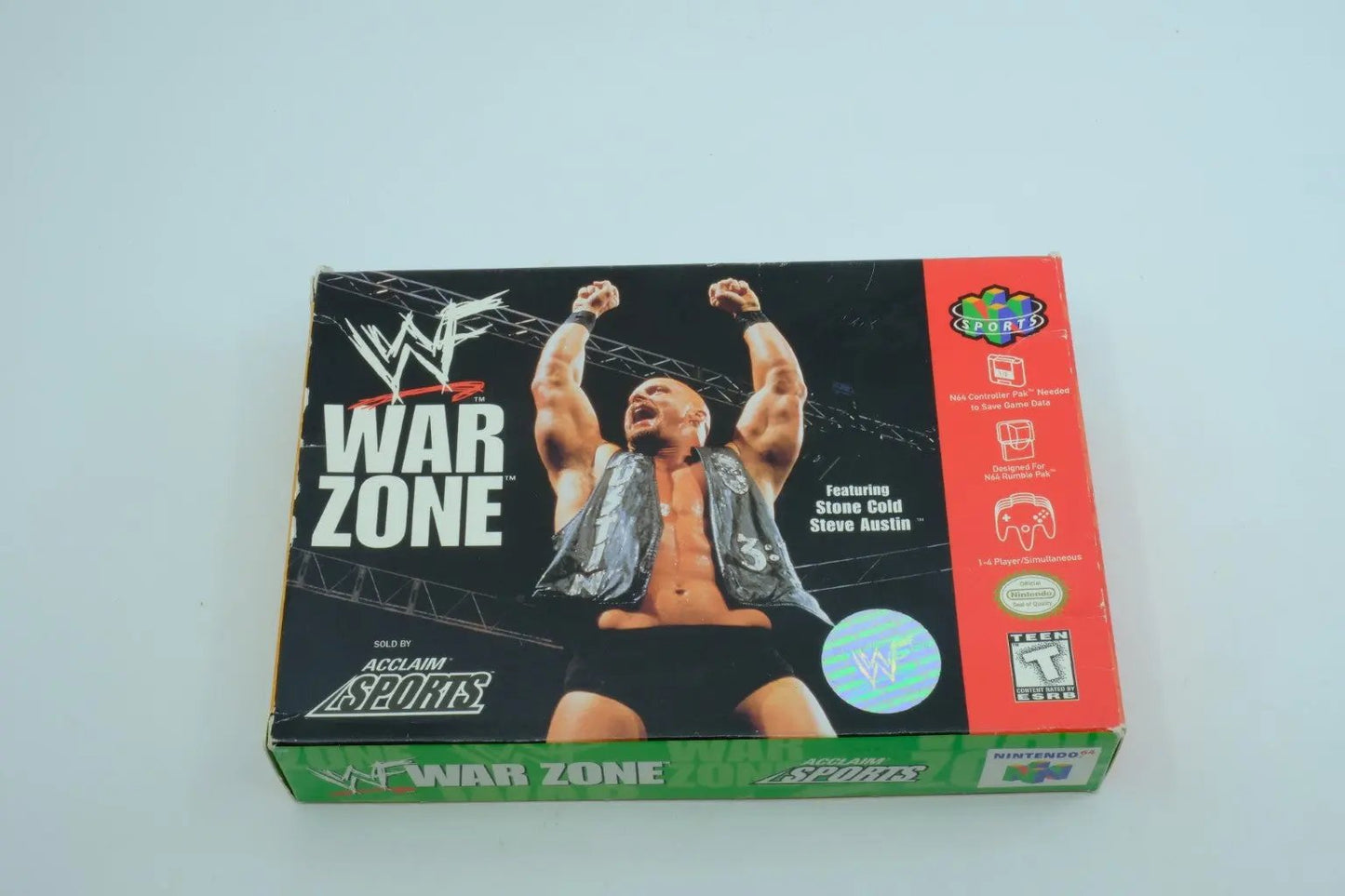 WWF War Zone – Complete in Box RetroGate - Your Gateway to Classic Gaming