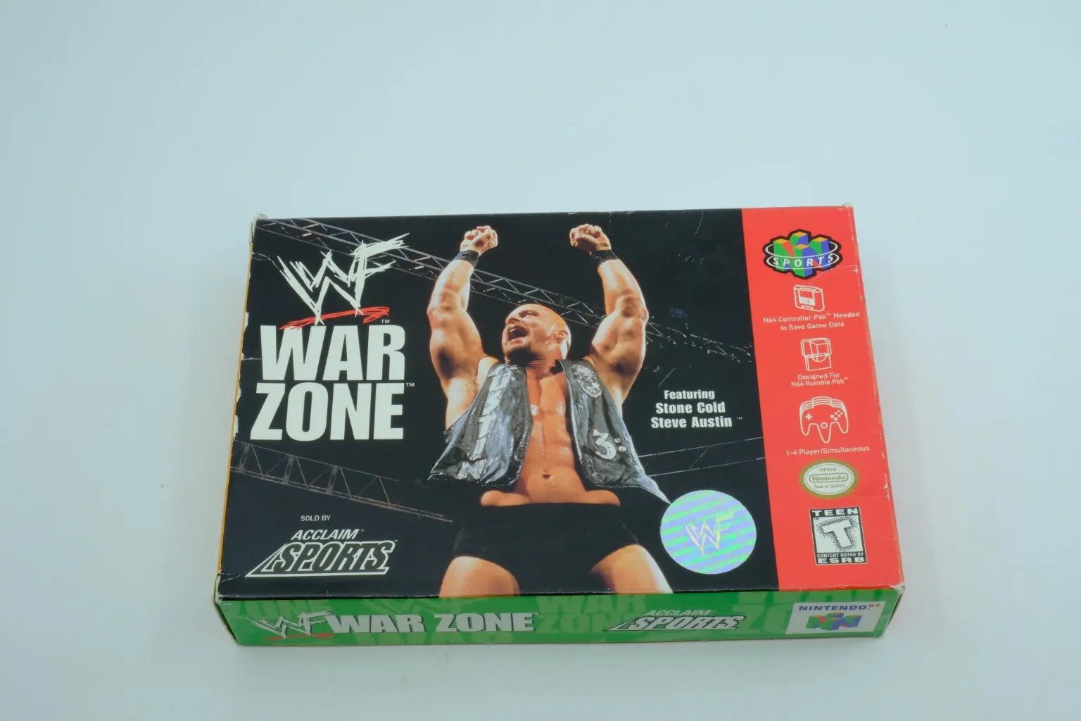 WWF War Zone – Complete in Box RetroGate - Your Gateway to Classic Gaming
