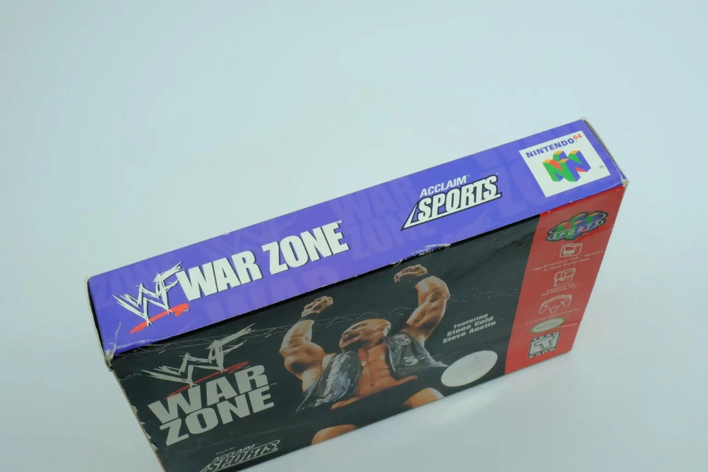 WWF War Zone – Complete in Box RetroGate - Your Gateway to Classic Gaming